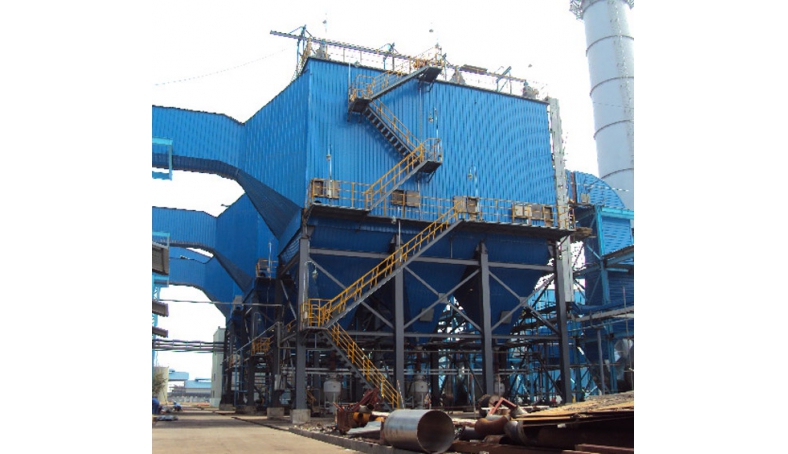 印尼泗水3台75T电除尘