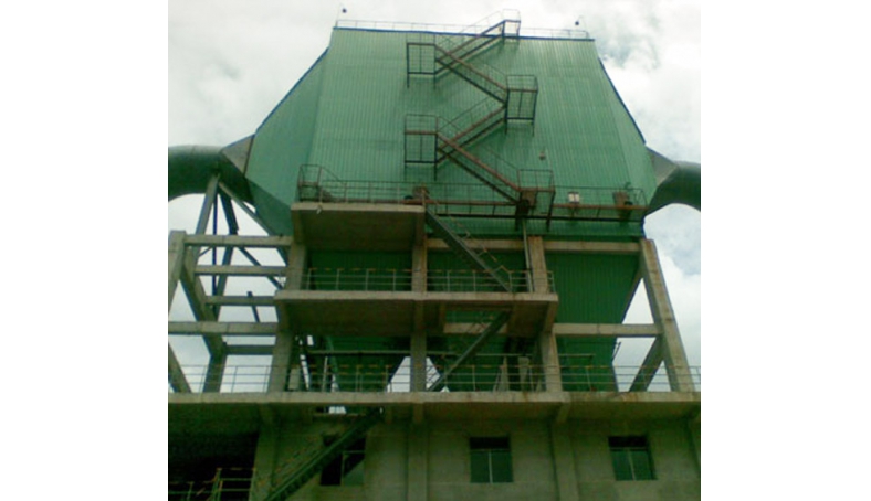 新疆玛纳斯舜泉化纤有限责任公司100T电除尘