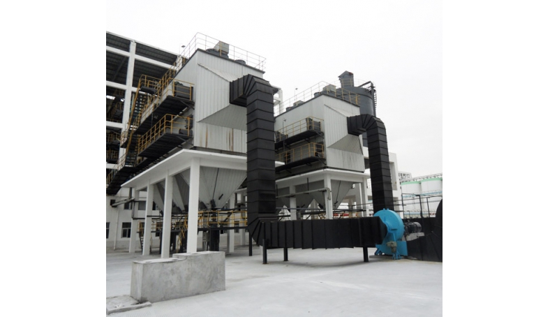 东莞中储粮油2台25T电除尘