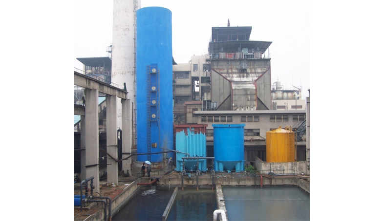 山东兖州百盛淀粉有限公司150TH锅炉脱硫系统